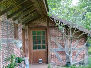 Timber framed house